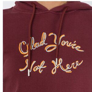 ALEXACHUNG Glad You're Not Here Sweatshirt - Size L -  Limited Edition